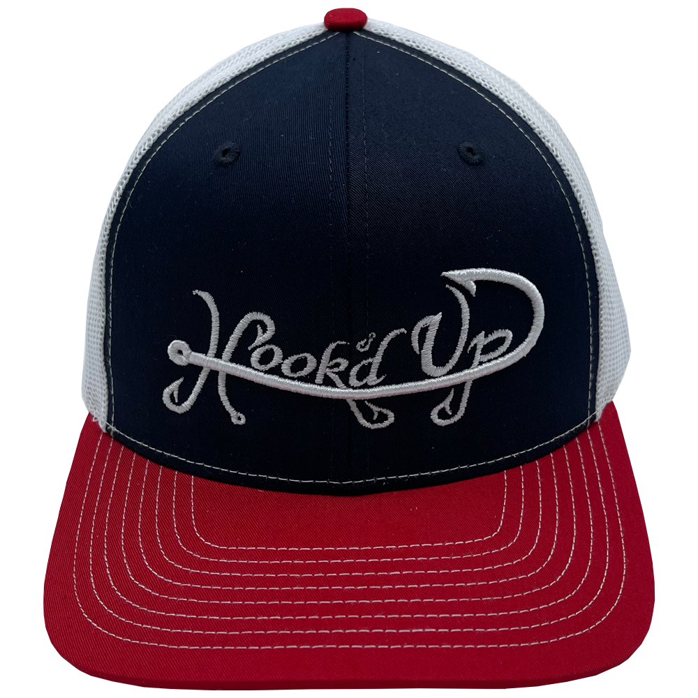 Signature Snapback Hat (Red/White/Blue)