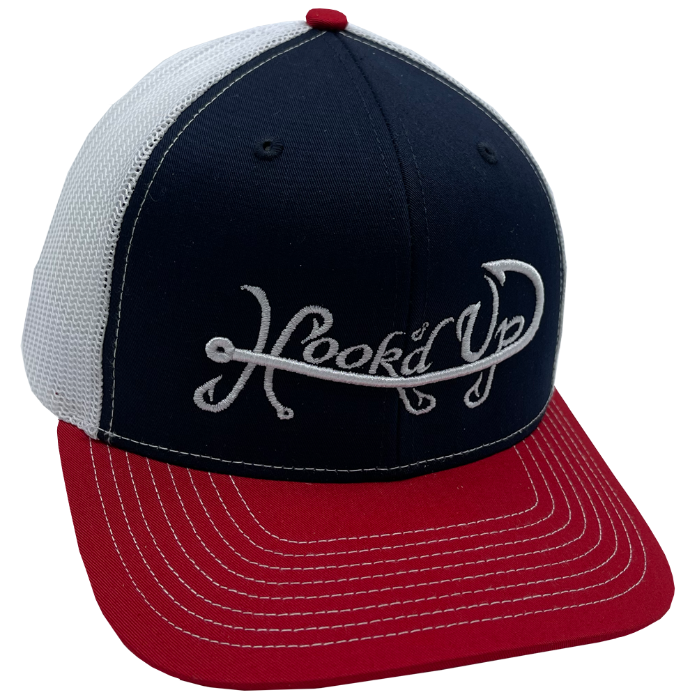 Signature Snapback Hat (Red/White/Blue)