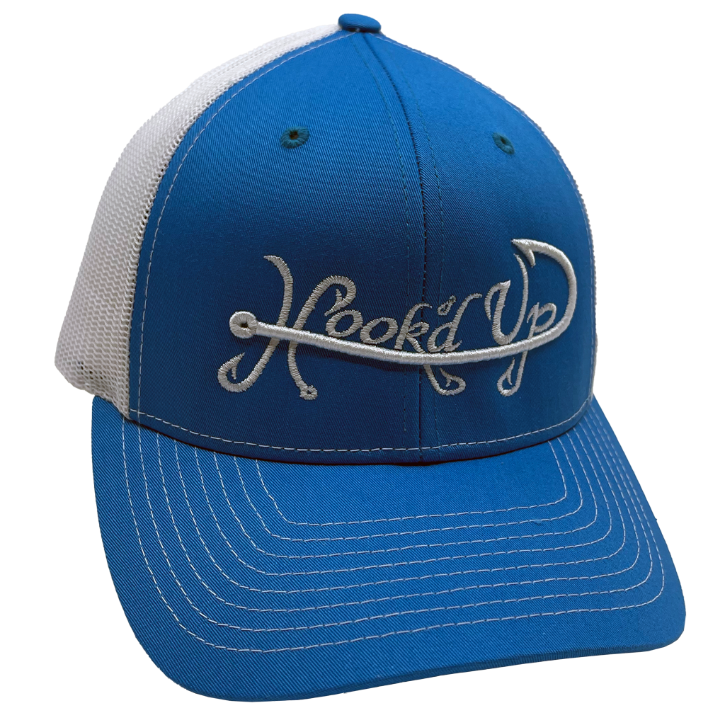 Signature Snapback Hat (Blue/White)