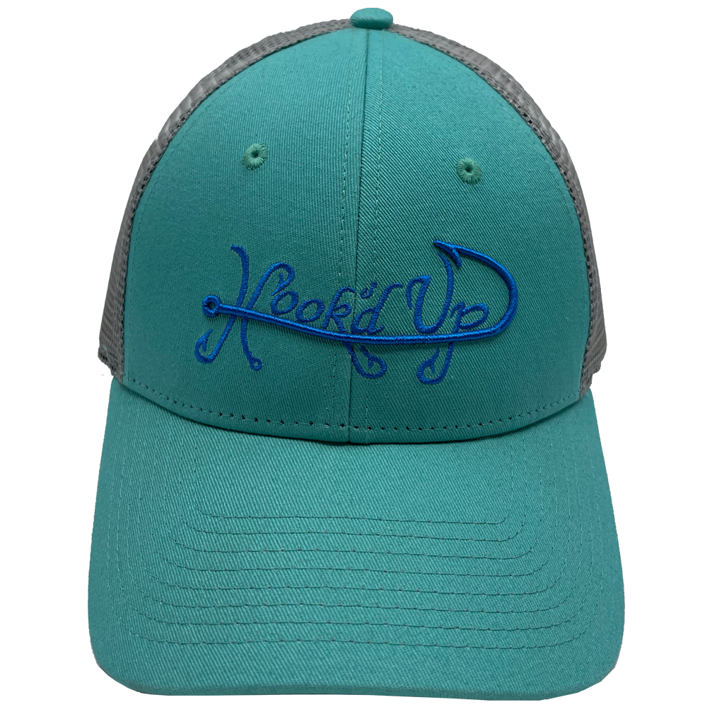 Signature Snapback Hat (Turquoise/Blue)