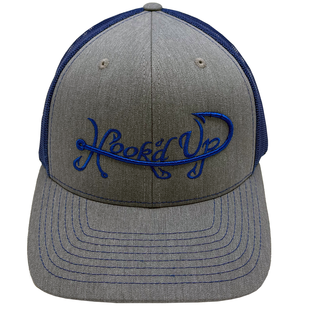 Signature Snapback Hat (Heather/Blue)