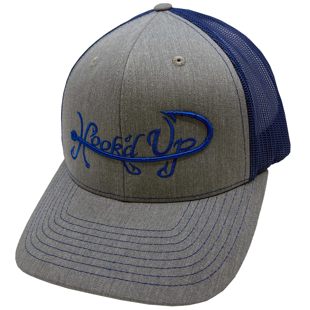 Signature Snapback Hat (Heather/Blue)