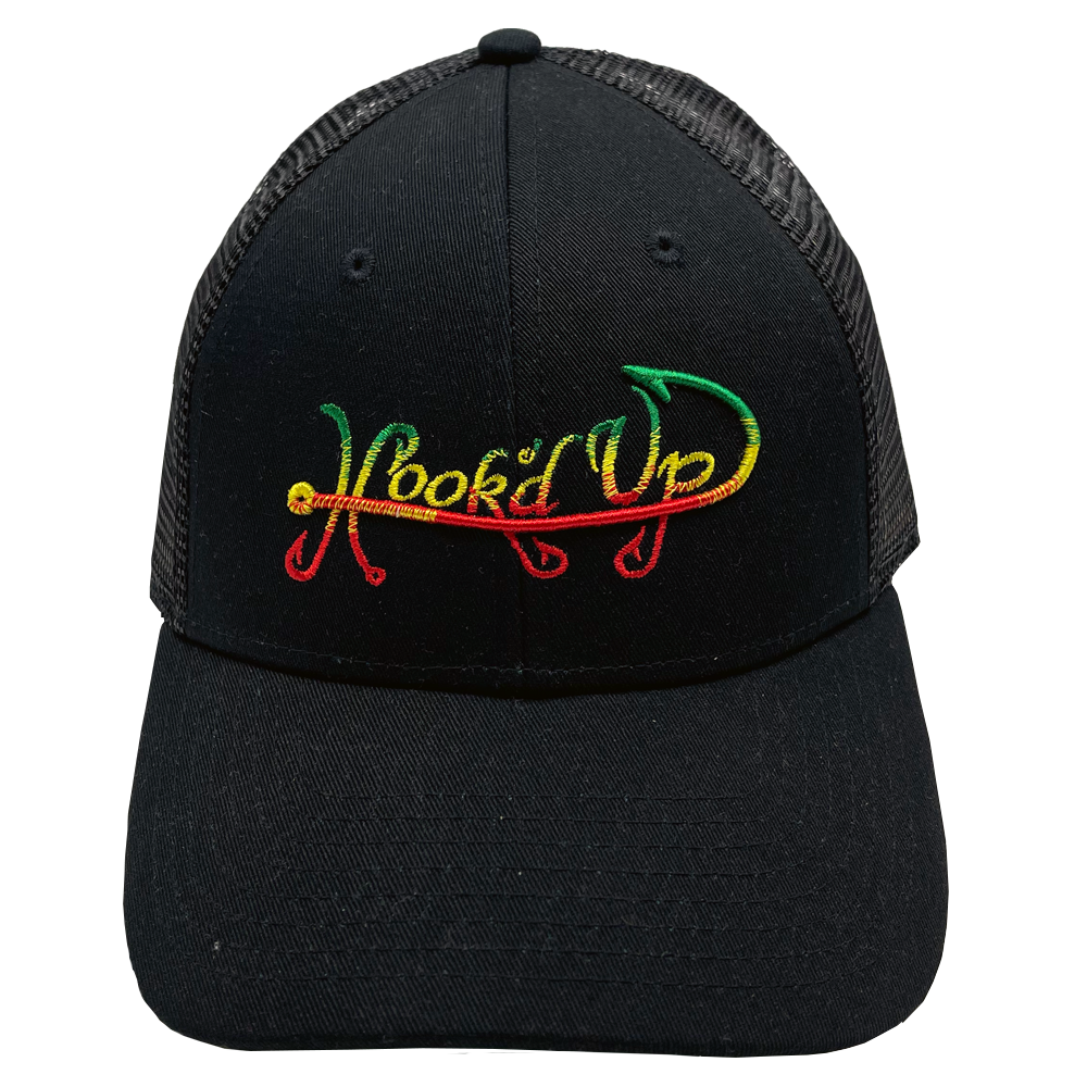 Signature RASTA Snapback Hat (Black)