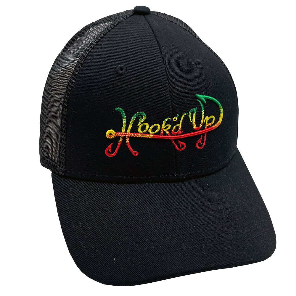 Signature RASTA Snapback Hat (Black)