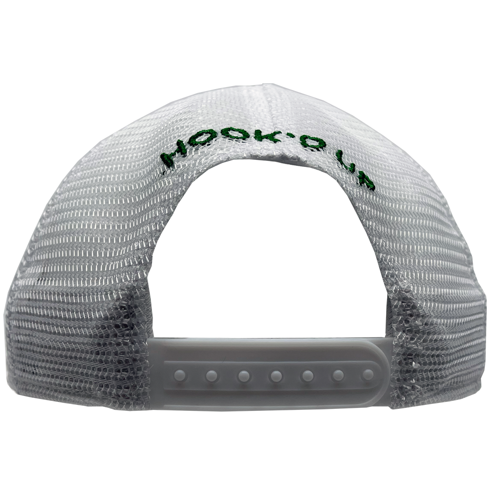 Signature Florida Hibiscus Snapback Hat (Floral/White) - Sailfish