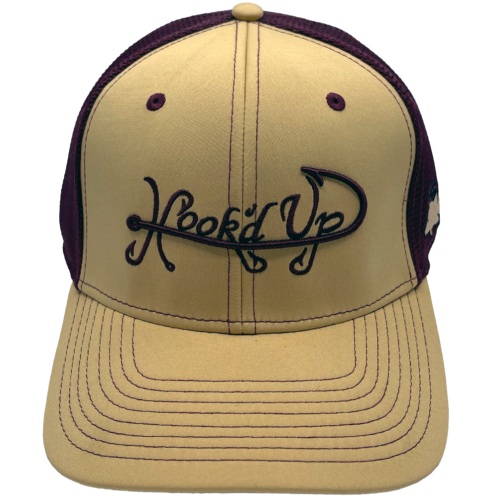 Signature Flex Fit Hat (Maroon/Gold) - Hogfish