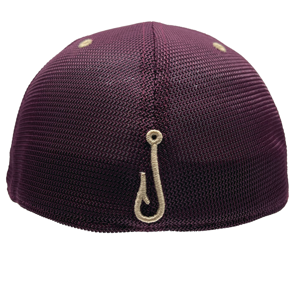 Signature Flex Fit Hat (Maroon/Gold) - Hogfish