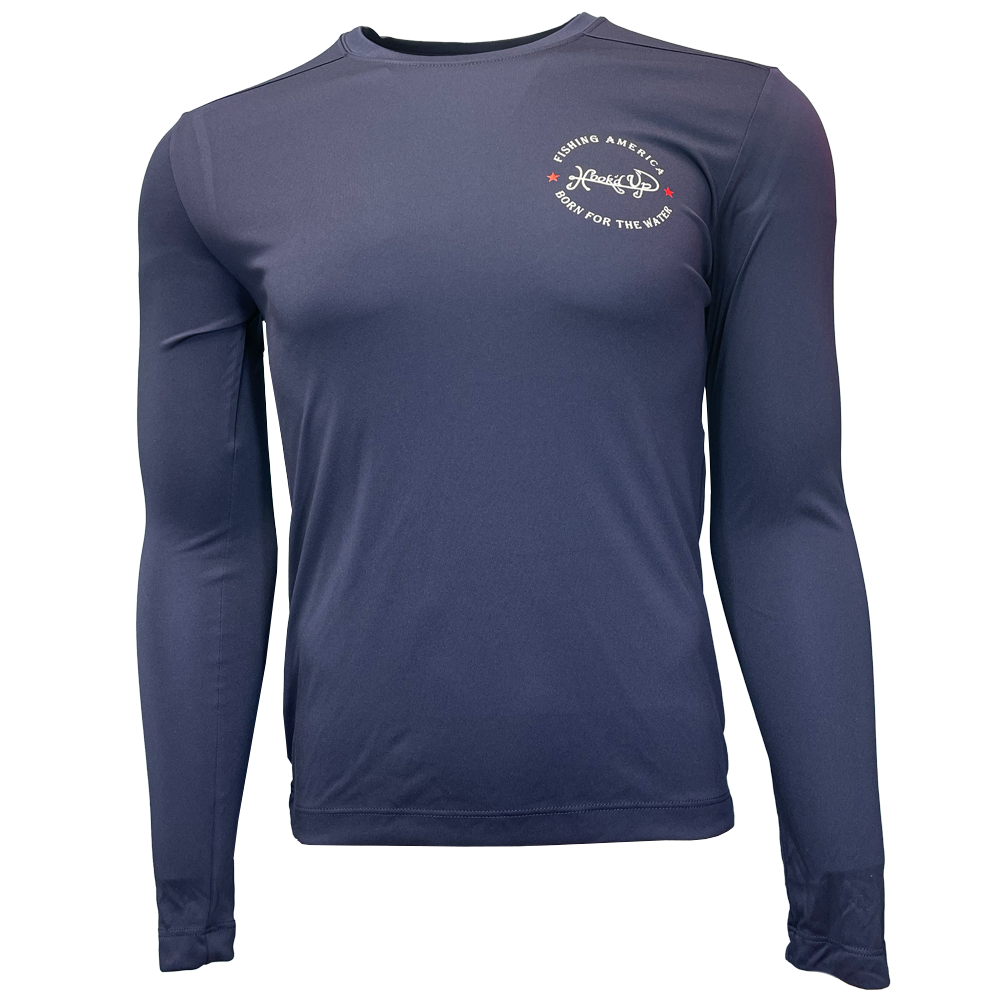 Fishing America "Born for the Water" Long Sleeve Performance