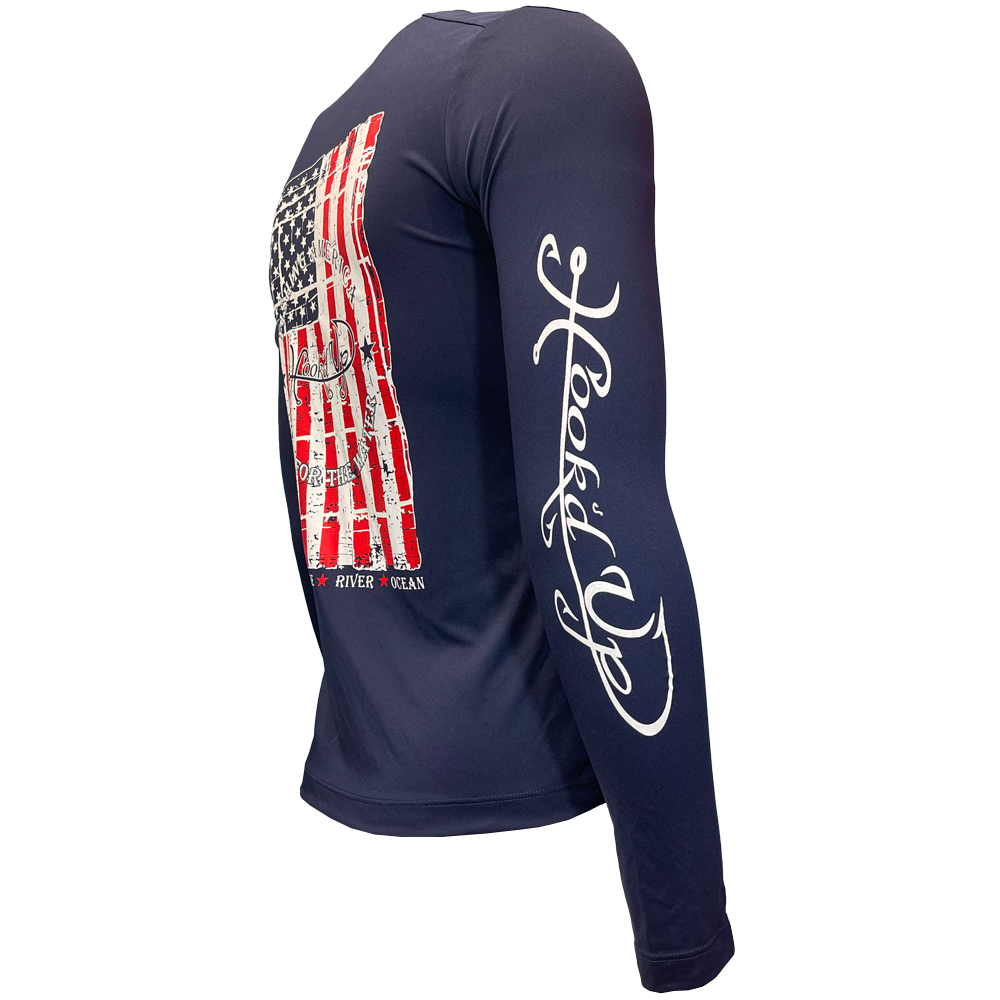 Fishing America "Born for the Water" Long Sleeve Performance
