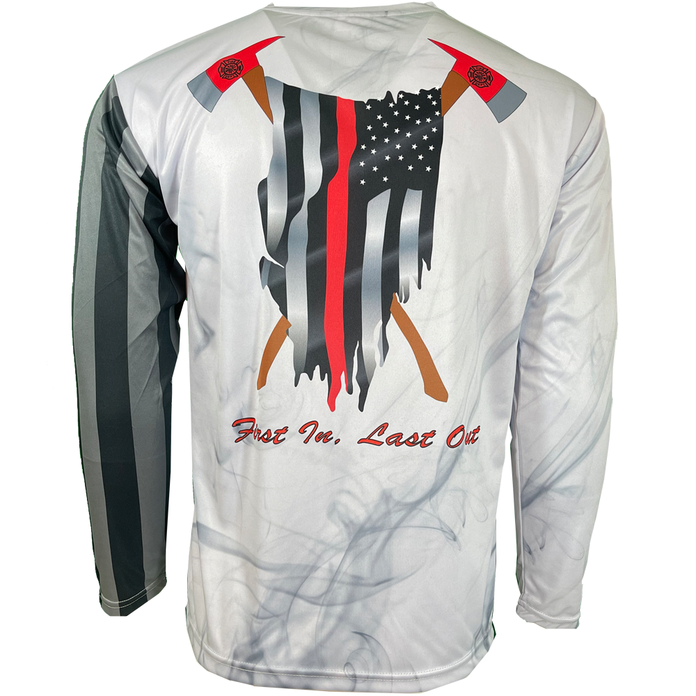 "First In, Last Out" Long Sleeve Performance