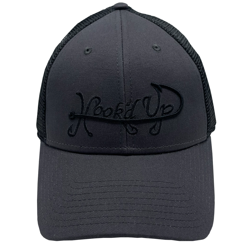 Signature Snapback Hat (Gray/Black)