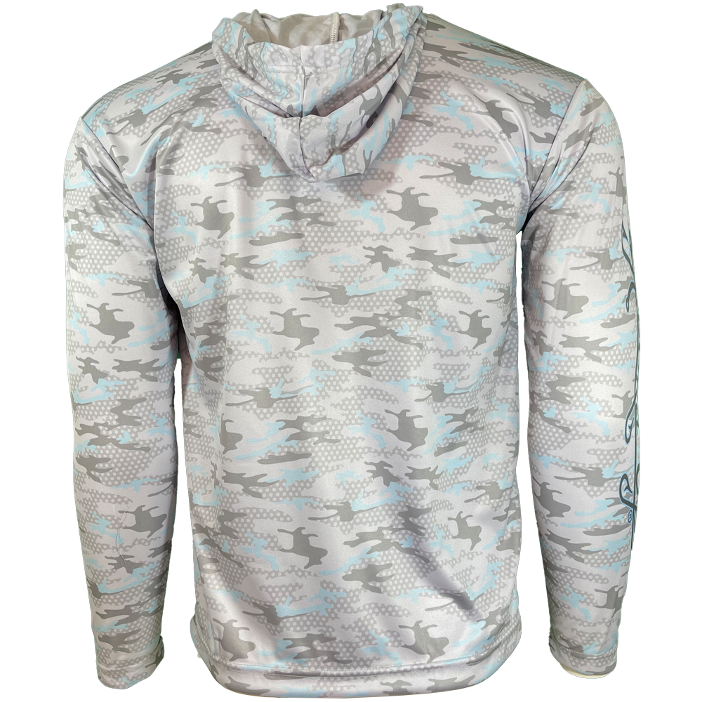 Camo Hoodie-Mask Performance Long Sleeve