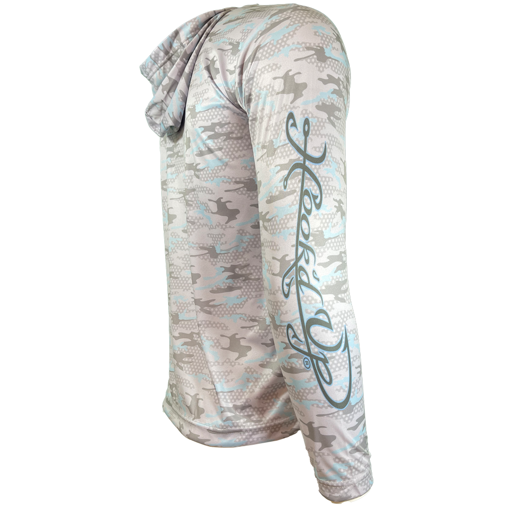 Camo Hoodie-Mask Performance Long Sleeve