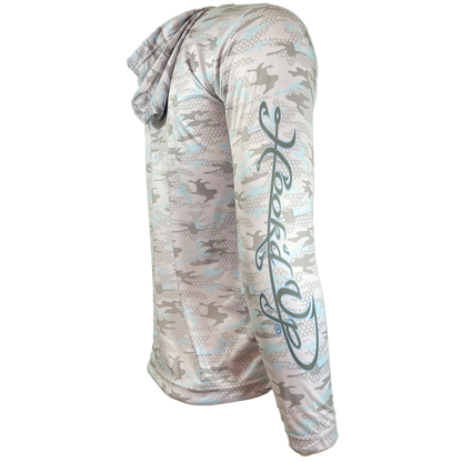 Camo Hoodie-Mask Performance Long Sleeve