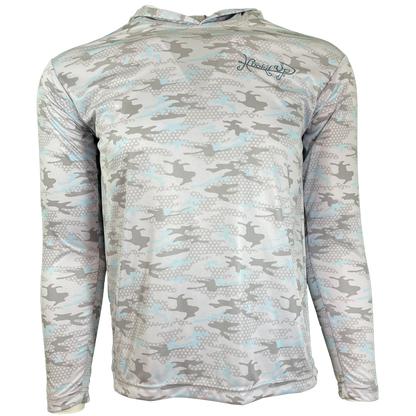 Camo Hoodie-Mask Performance Long Sleeve