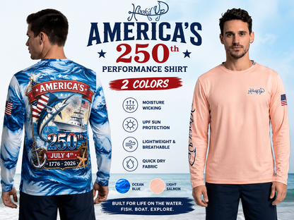 Hook'd Up America's 250th Performance Shirt