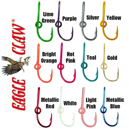 Hat Fish Hook (Various Colors) – Hook'd Up